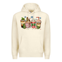 Sandshell christmas tree cake  coffee cups Premium Hoodie - Zillion Design Studio