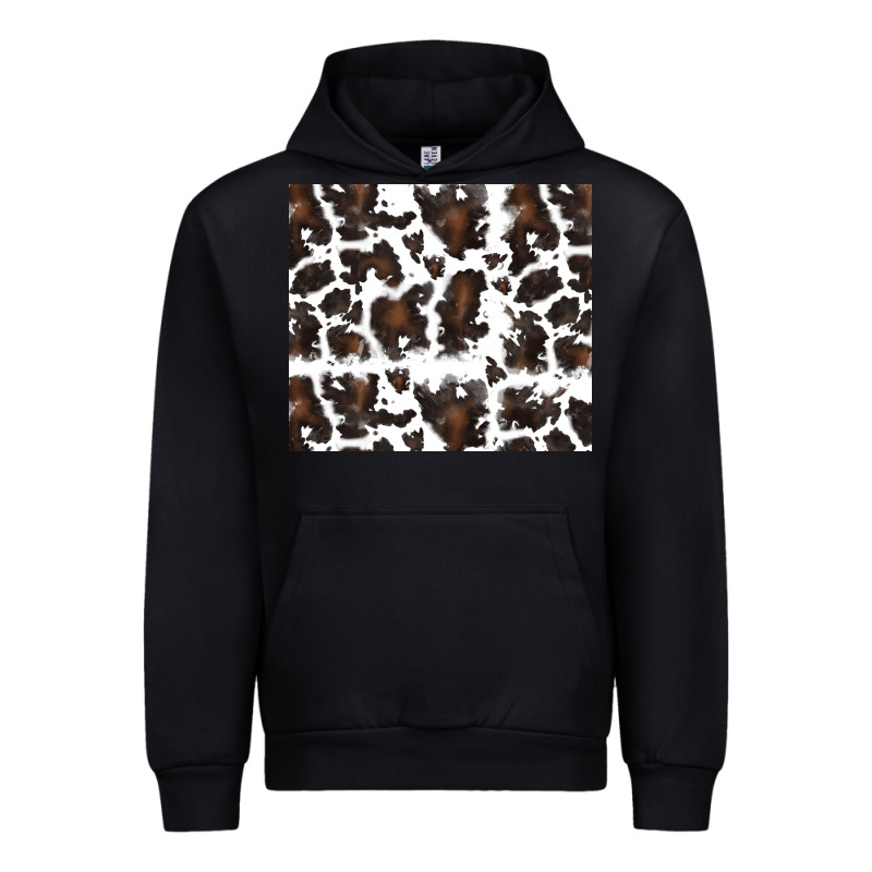 Cowhide Pattern Urban Hoodie by RanaPortraitStore | Teevron