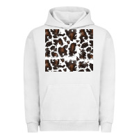 Pigment Lunar Rock cowhide pattern Urban Hoodie - RanaPortraitStore