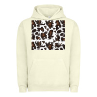 Pigment Pistachio cowhide pattern Urban Hoodie - RanaPortraitStore