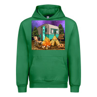 Emerald camping Urban Hoodie - RanaPortraitStore