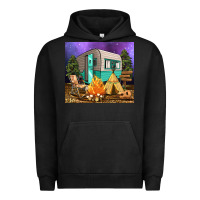 Pigment Black camping Urban Hoodie - RanaPortraitStore