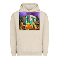 Pigment French Oak camping Urban Hoodie - RanaPortraitStore