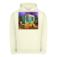 Pigment Pistachio camping Urban Hoodie - RanaPortraitStore