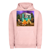 Pigment Salmon camping Urban Hoodie - RanaPortraitStore