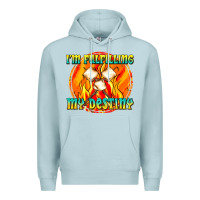 Blue Mist i m fulfilling my destiny Premium Hoodie - texasbilliewilder