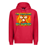 Cardinal i m fulfilling my destiny Premium Hoodie - texasbilliewilder