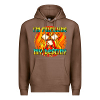 Chestnut i m fulfilling my destiny Premium Hoodie - texasbilliewilder
