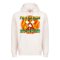 Pale Pink i m fulfilling my destiny Premium Hoodie - texasbilliewilder