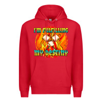 Red i m fulfilling my destiny Premium Hoodie - texasbilliewilder