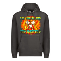 Smoke i m fulfilling my destiny Premium Hoodie - texasbilliewilder