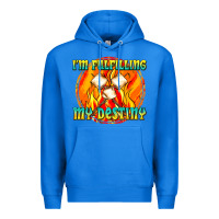 True Royal i m fulfilling my destiny Premium Hoodie - texasbilliewilder