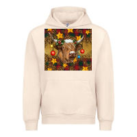 Sandshell Christmas cow Urban Hoodie - RanaPortraitStore