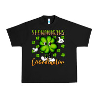 Black shenanigans coordinator st patrick s day artiststas Urban Heavy Tee - Artiststas