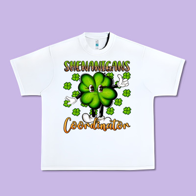 Shenanigans Coordinator St Patrick S Day Artiststas Urban Heavy Tee Designed By Artiststas