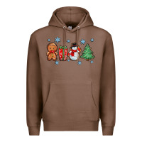 Chestnut christmas gingerbread cookies Premium Hoodie - Zillion Design Studio