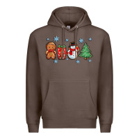 Coffee christmas gingerbread cookies Premium Hoodie - Zillion Design Studio