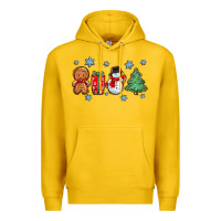 Lemon christmas gingerbread cookies Premium Hoodie - Zillion Design Studio