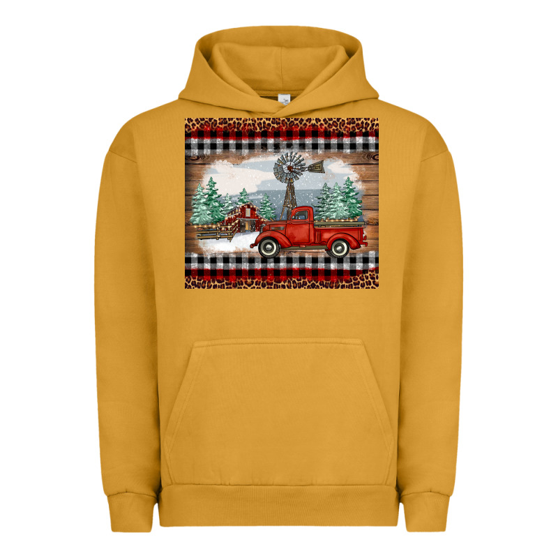 Christmas Farm And Truck Urban Hoodie by RanaPortraitStore | Teevron