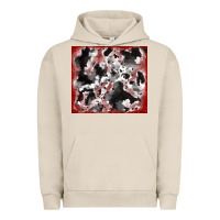 Pigment French Oak cowhide glitter tooled leather Urban Hoodie - RanaPortraitStore