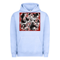 Pigment Grape Ice cowhide glitter tooled leather Urban Hoodie - RanaPortraitStore