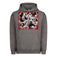 Pigment Tornado cowhide glitter tooled leather Urban Hoodie - RanaPortraitStore