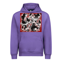 Tulip cowhide glitter tooled leather Urban Hoodie - RanaPortraitStore