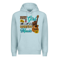 Blue Mist just a girl who loves country music Premium Hoodie - texasbilliewilder