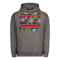 Pigment Tornado cowhide leopard serape Urban Hoodie - RanaPortraitStore