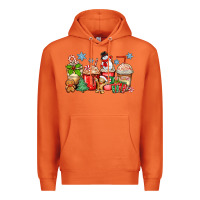 Carrot christmas coffee cups Premium Hoodie - Zillion Design Studio
