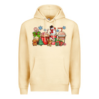 Pina Colada christmas coffee cups Premium Hoodie - Zillion Design Studio