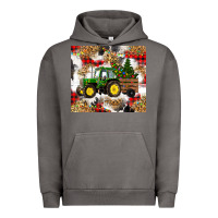 Pigment Tornado christmas farm tractor Urban Hoodie - RanaPortraitStore