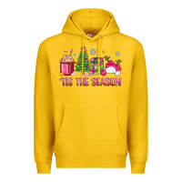 Lemon 'tis the season pink christmas Premium Hoodie - Zillion Design Studio