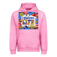 Fuchsia Pink dispatcher life Urban Hoodie - RanaPortraitStore