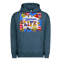 Pigment Midnight Navy dispatcher life Urban Hoodie - RanaPortraitStore