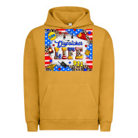 Pigment Peanut Butter dispatcher life Urban Hoodie - RanaPortraitStore