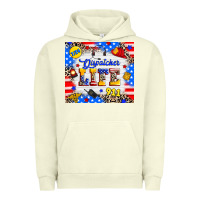 Pigment Pistachio dispatcher life Urban Hoodie - RanaPortraitStore