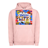 Pigment Salmon dispatcher life Urban Hoodie - RanaPortraitStore