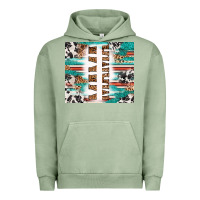 Pigment Oil Green customized mama Urban Hoodie - RanaPortraitStore