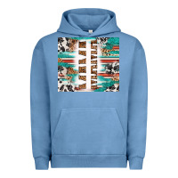 Pigment Pebble Blue customized mama Urban Hoodie - RanaPortraitStore
