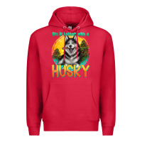 Cardinal life is better with a husky Premium Hoodie - texasbilliewilder