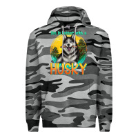 Slate Camo life is better with a husky Premium Hoodie - texasbilliewilder