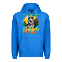 True Royal life is better with a husky Premium Hoodie - texasbilliewilder