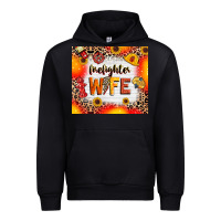Black firefighter wife Urban Hoodie - RanaPortraitStore
