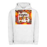 Pigment Lunar Rock firefighter wife Urban Hoodie - RanaPortraitStore