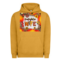 Pigment Peanut Butter firefighter wife Urban Hoodie - RanaPortraitStore