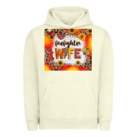 Pigment Pistachio firefighter wife Urban Hoodie - RanaPortraitStore