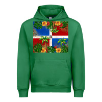 Emerald dominican republic Urban Hoodie - RanaPortraitStore