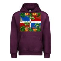 Mauve Wine dominican republic Urban Hoodie - RanaPortraitStore