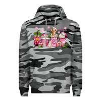 Slate Camo pink christmas coffee cups Premium Hoodie - Zillion Design Studio